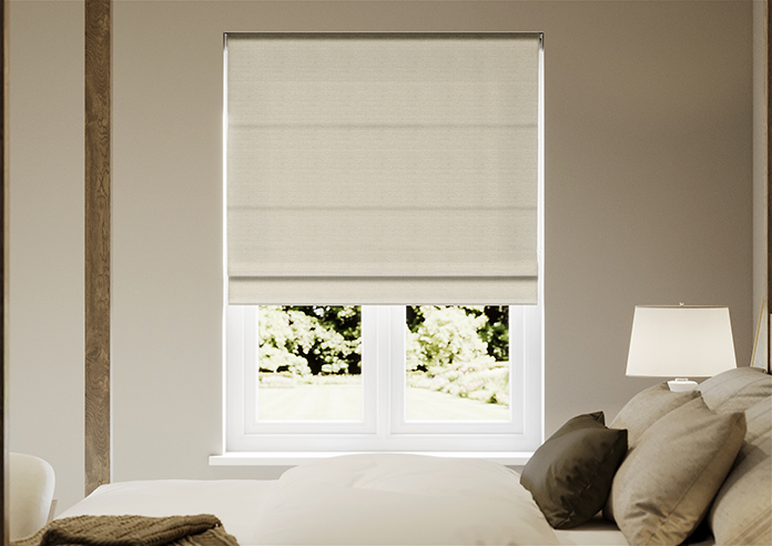 Montierre, Moonglow White - Roman Blind - Image 3